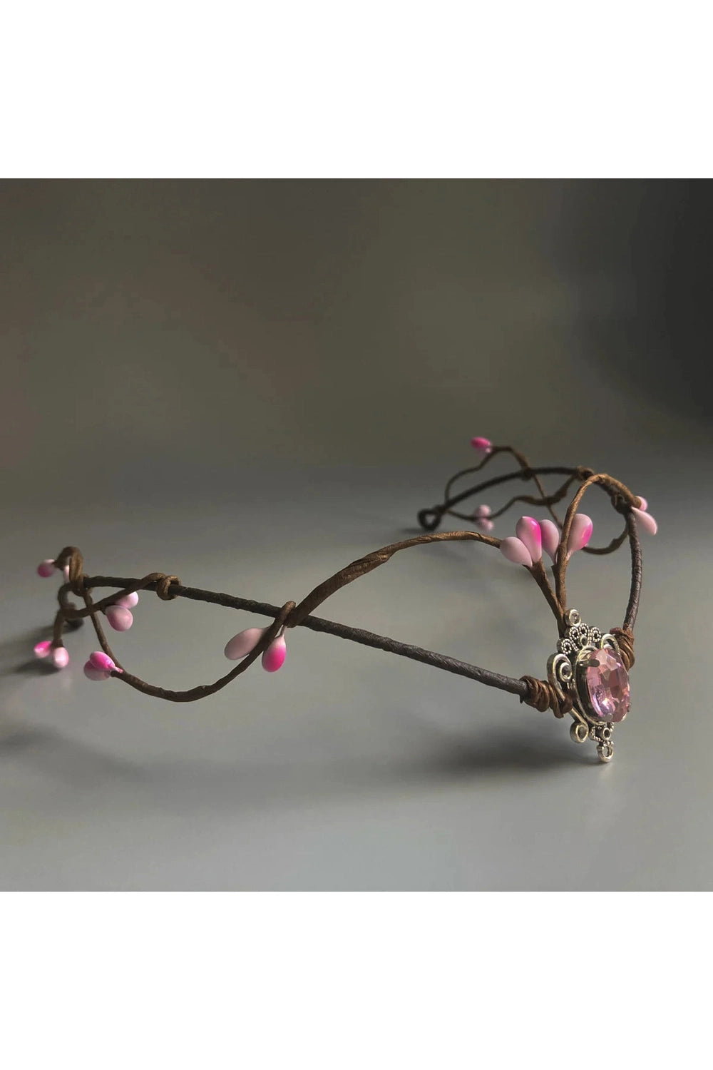 Cottagecore Pink Petal Tiara cottagecoreclothes