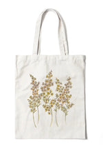 Floral Canvas Tote Bag