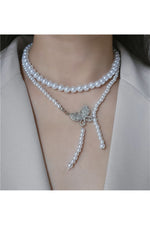 Fairy Three-layer Pearl Collar Choker