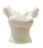 Coquette Bow Lace T-Shirt