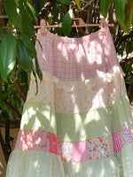 Mori Girl Pastel Tiered Skirt