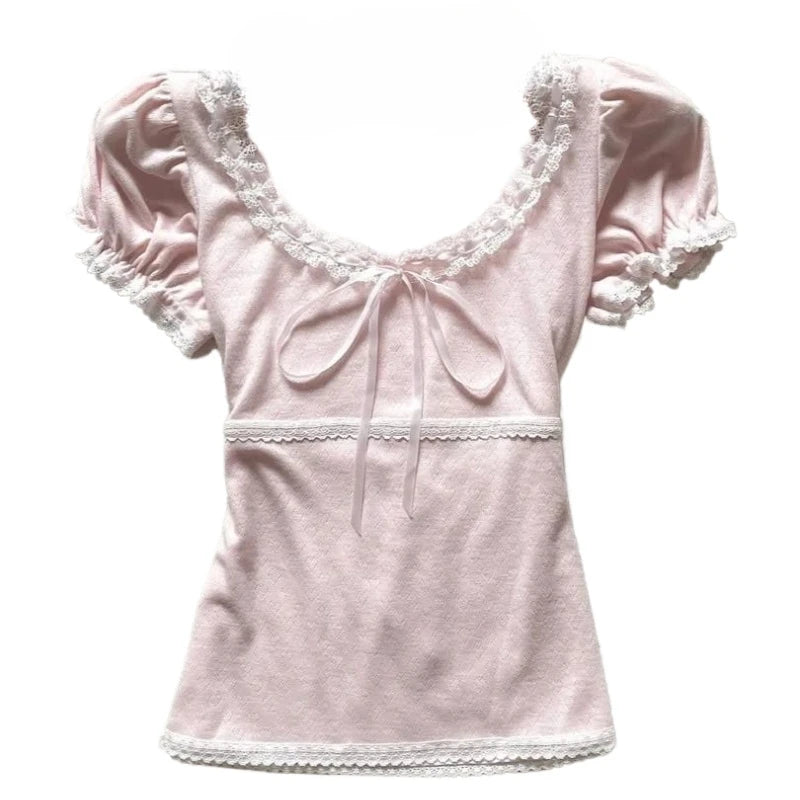 Sugar Bow Soft Girl Top