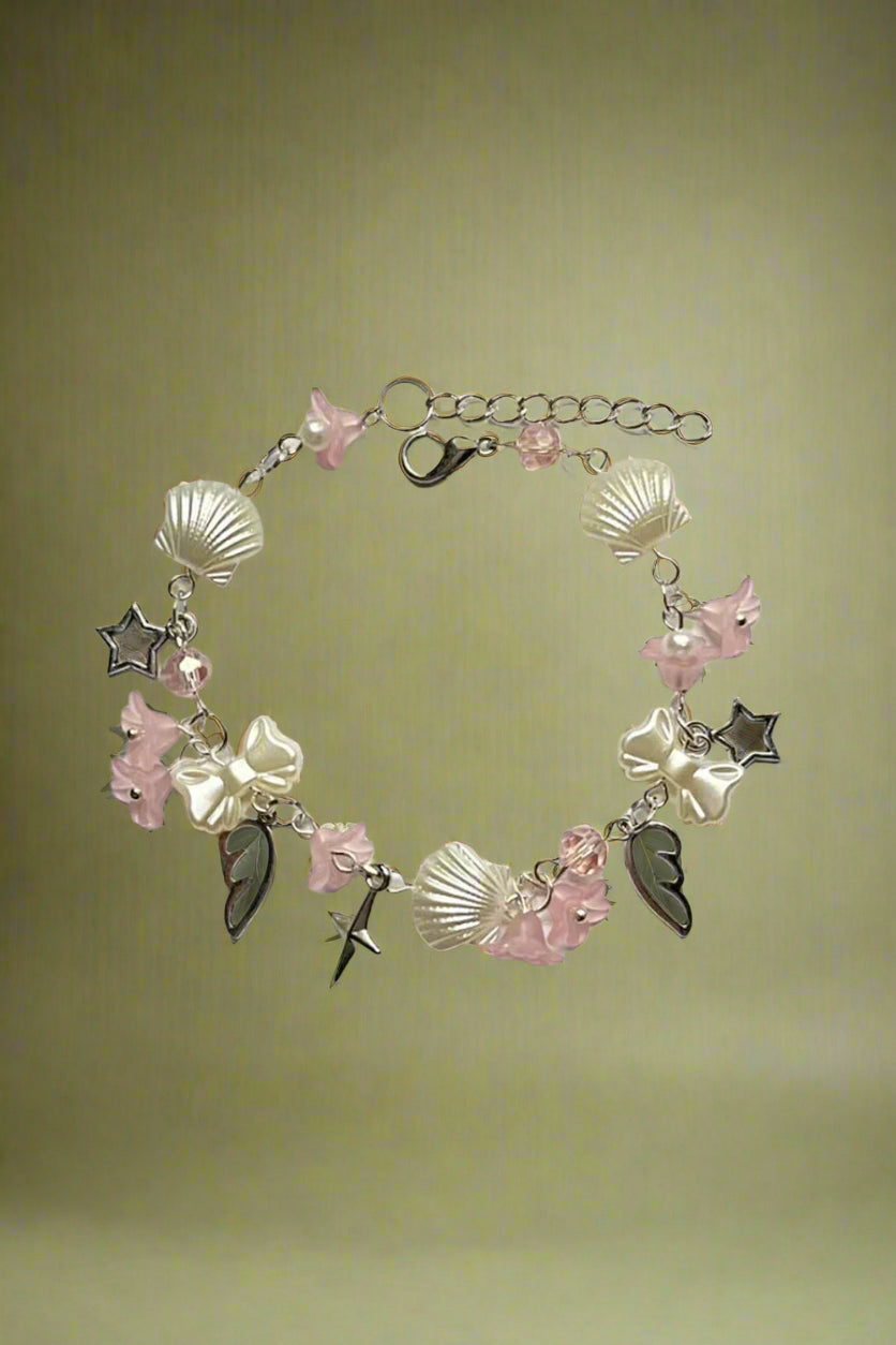 Fairycore Dreamcatcher Charm Bracelet cottagecoreclothes