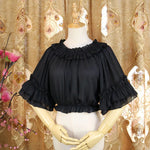 Vintage Frilled Bardot Top