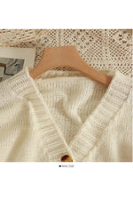 Blossom Sprinkle Crop Fall Cardigan cottagecoreclothes