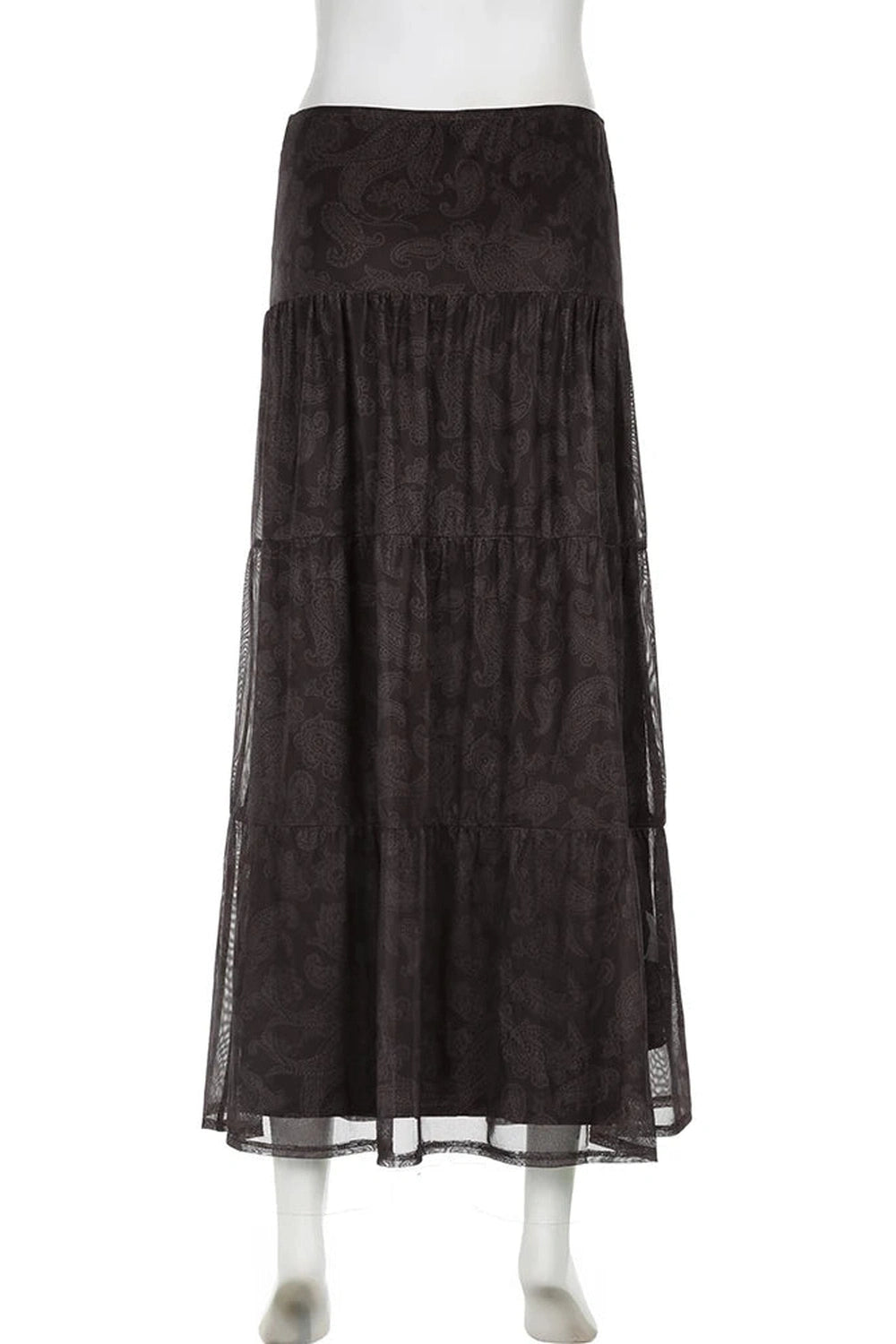 Dark Cottagecore Layered Skirt cottagecoreclothes