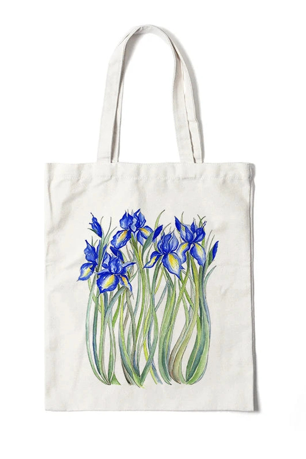 Floral Canvas Tote Bag