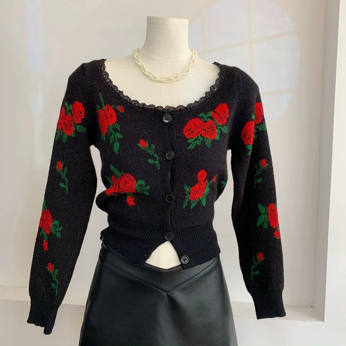 Vintage Rose Garden Cardigan