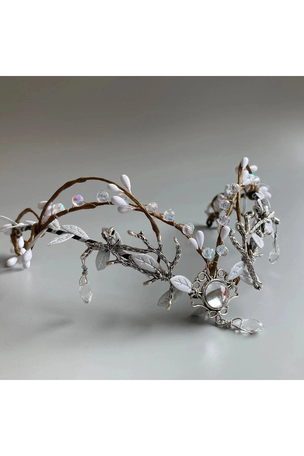Enchanted Forest Crystal Crown cottagecoreclothes