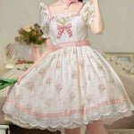 Vintage Blossom Princess Empire Waist Dress