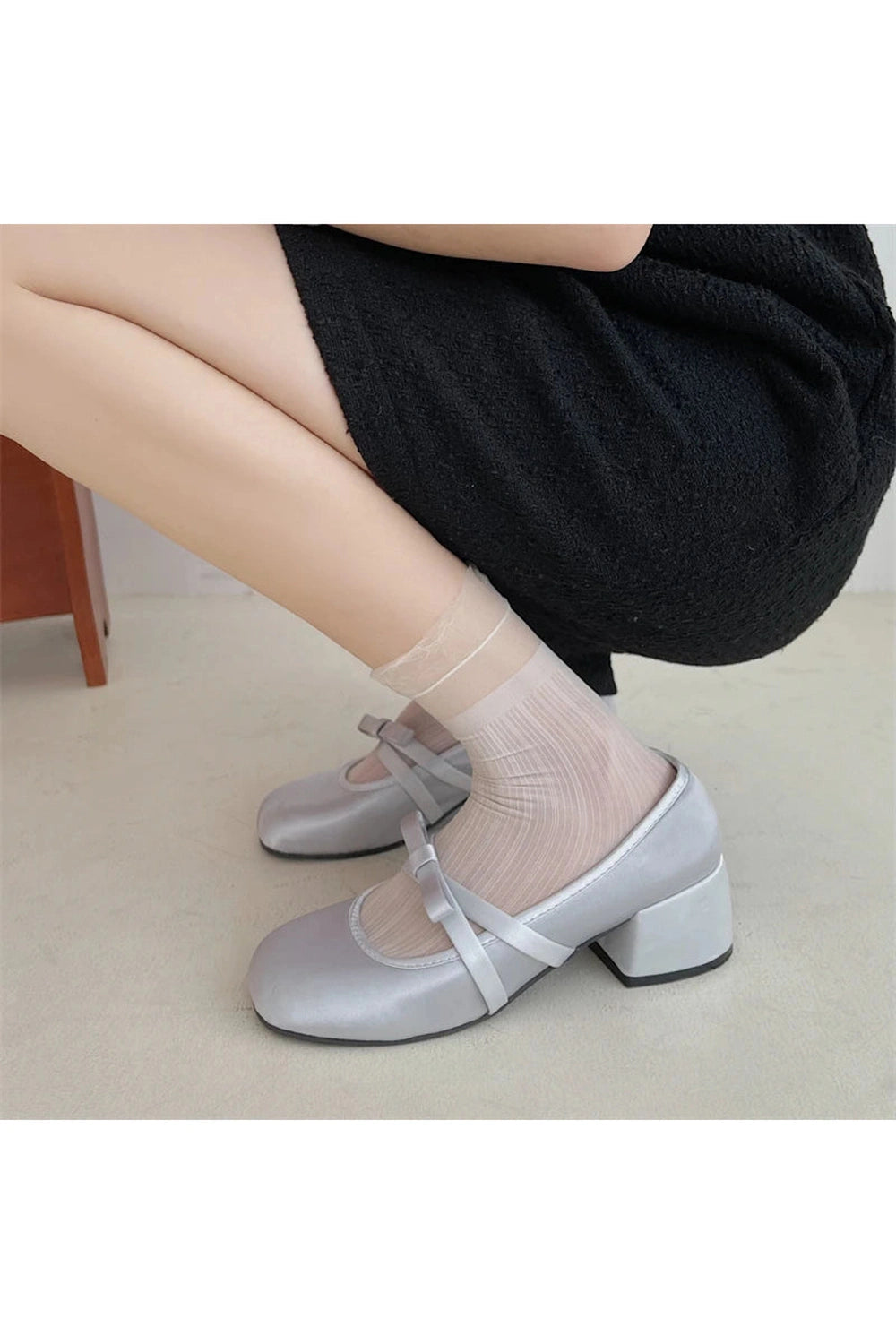 High Heel Mary Janes Shoes cottagecoreclothes