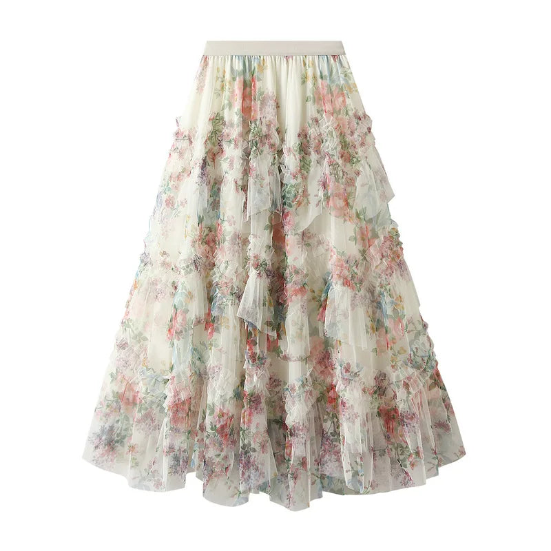 Floral Long Skirts