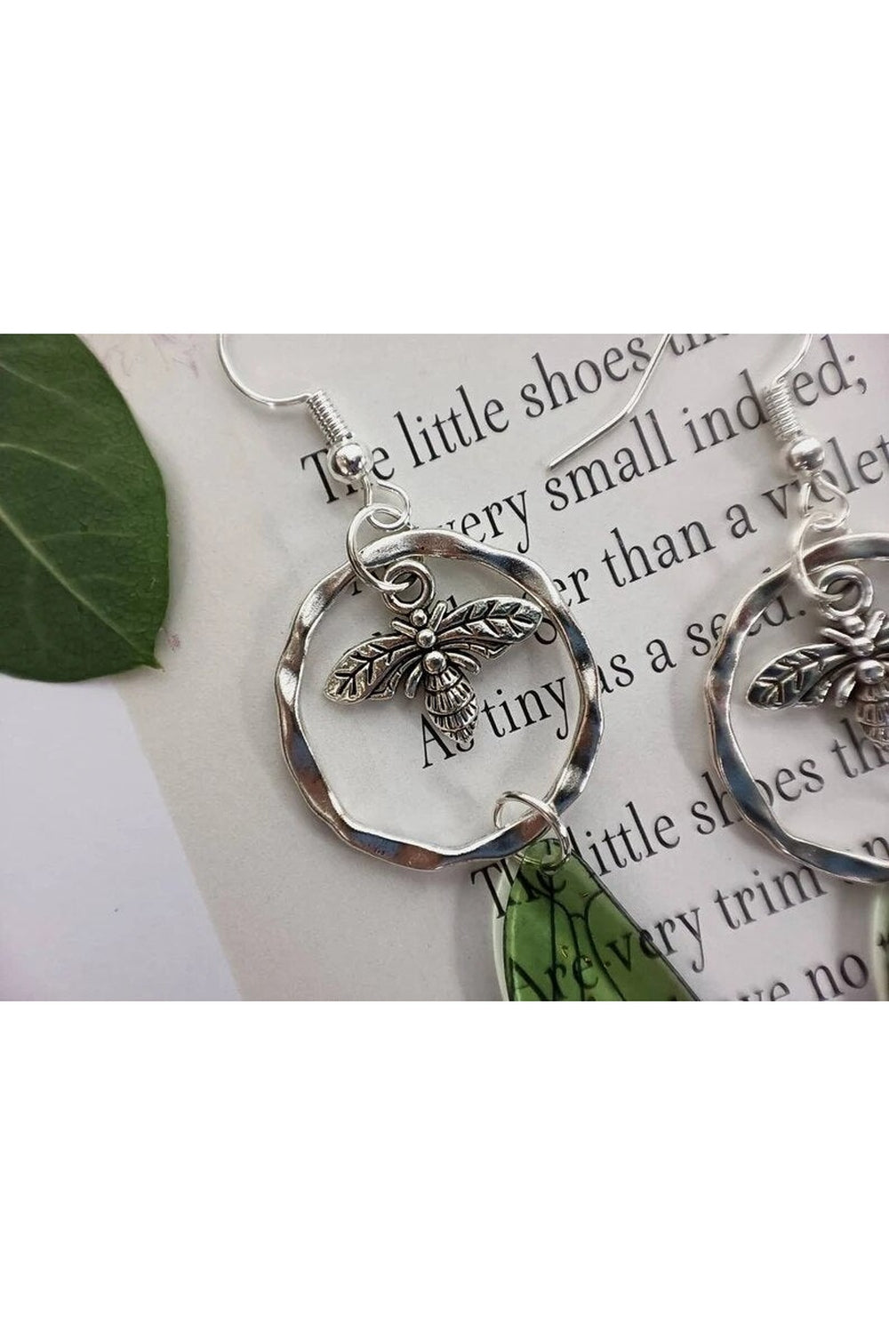 Bee Fairy Wings Earrings