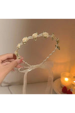 Pearl Bridal Flower Headband