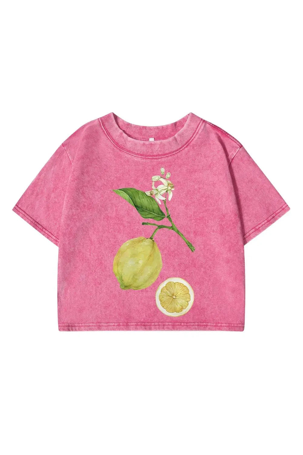 Citrus Blossom Crop T-shirt cottagecoreclothes
