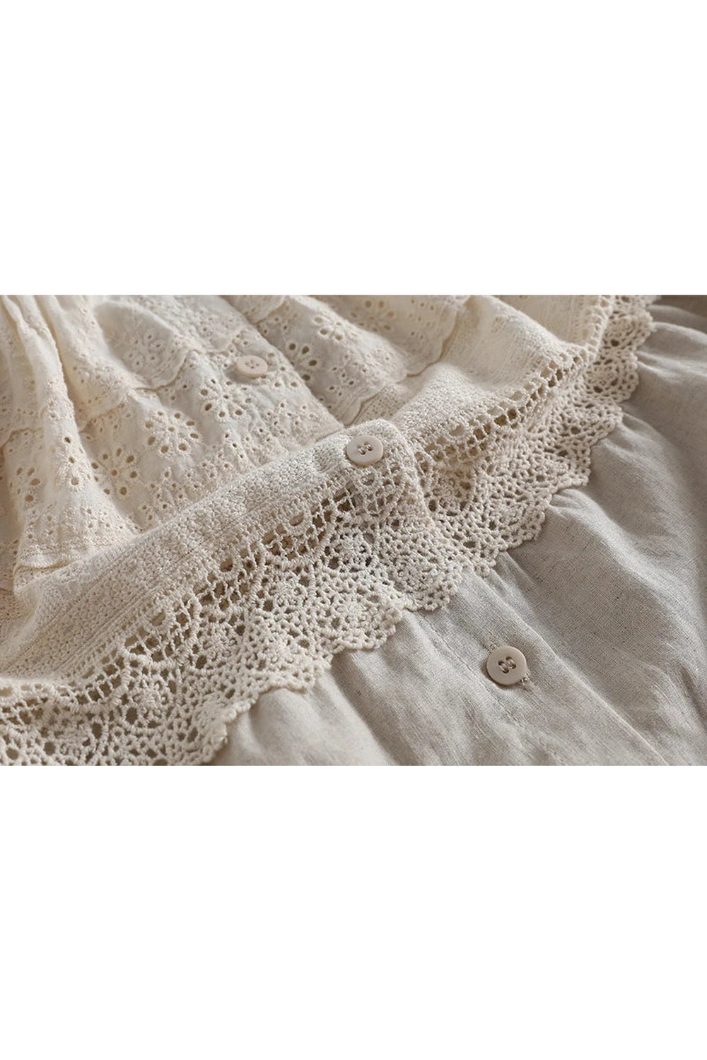 Mori Girl Loose Fit Embroidered Shirt cottagecoreclothes