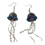 Mermaidcore Jellyfish Dangle Waterfall Earrings
