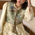 Mori Girl Vintage Floral Vest