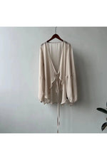 Solid Color Thin Style Fall Cardigan