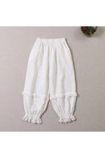 Cotton Linen Victorian Pants