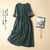 Mori Girl Ruffle Embroidered Dress