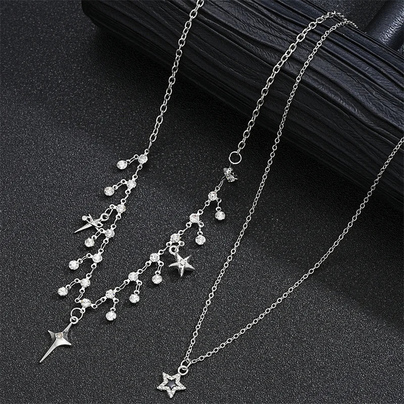 Ethereal Layered Necklace Set