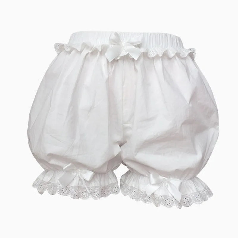 Prinzessinnen-Ästhetik Puff-Ösen-Bloomers