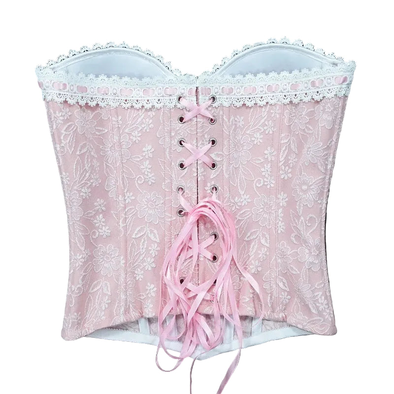 Blush Lace Muse Corset