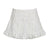 White Bow Lace Fairycore Mini Skirts