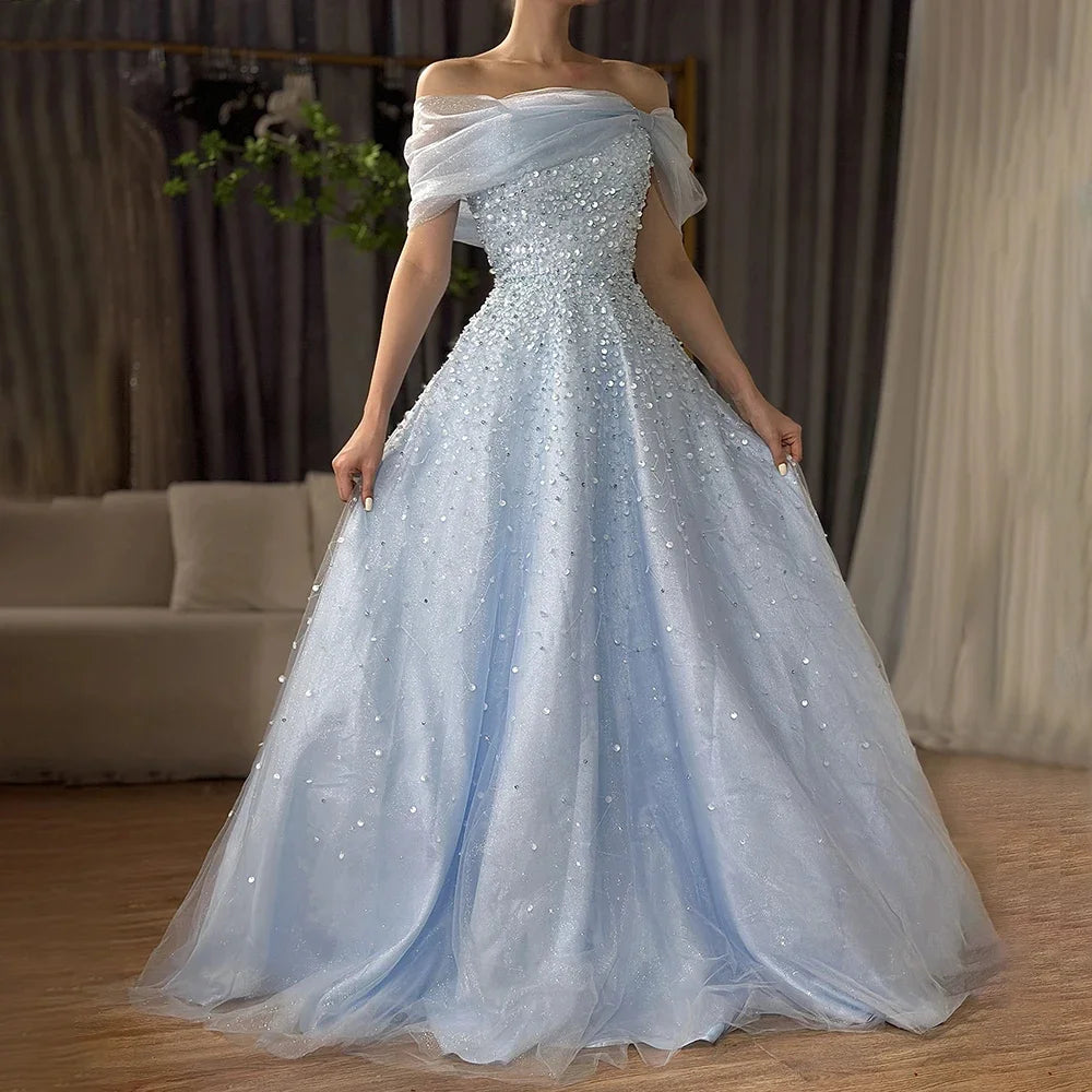 Ethereal Tulle Ball Gown Dress
