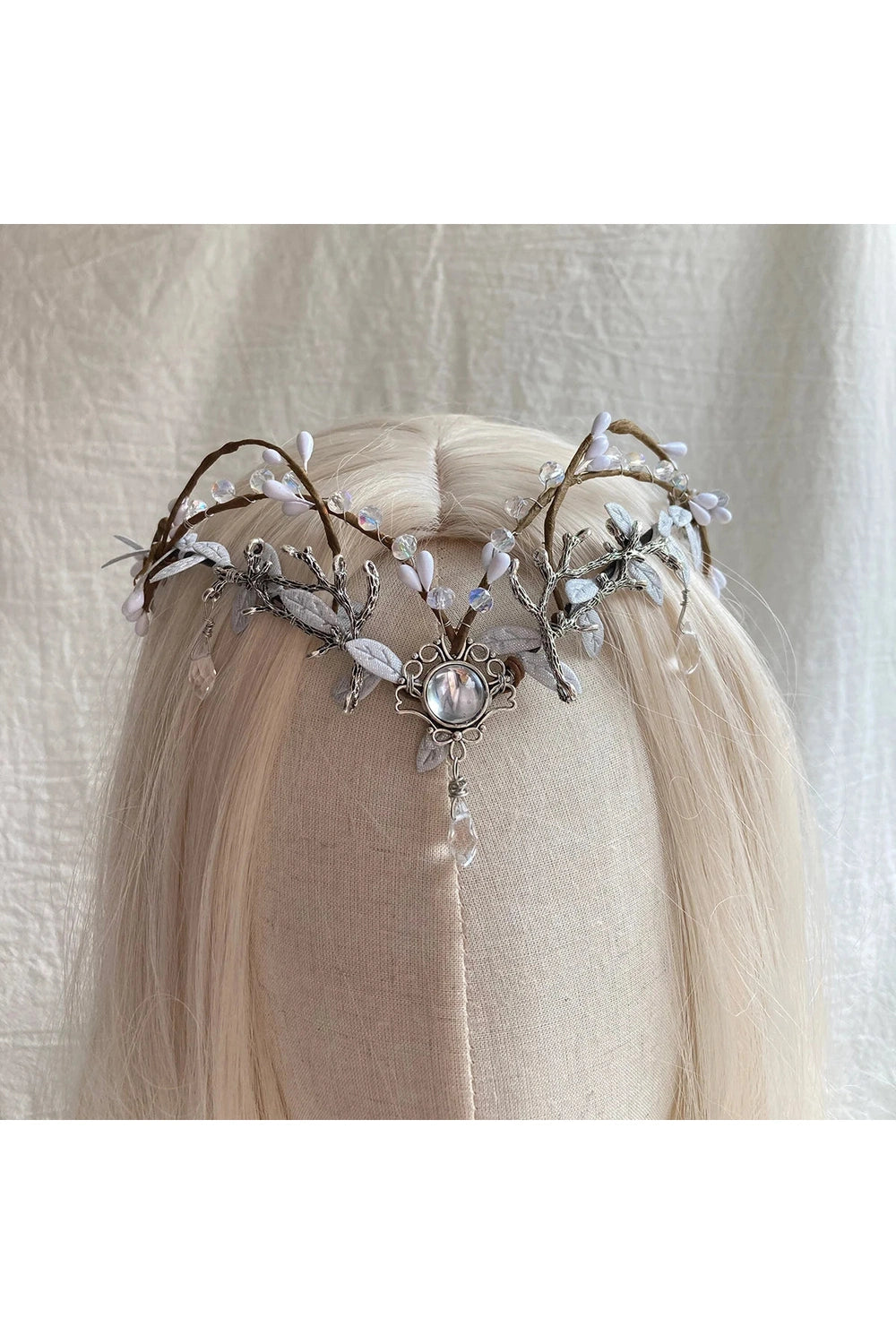 Enchanted Forest Crystal Crown