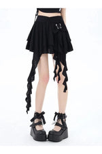 Asymmetrical Bowknot Fairy Skirt