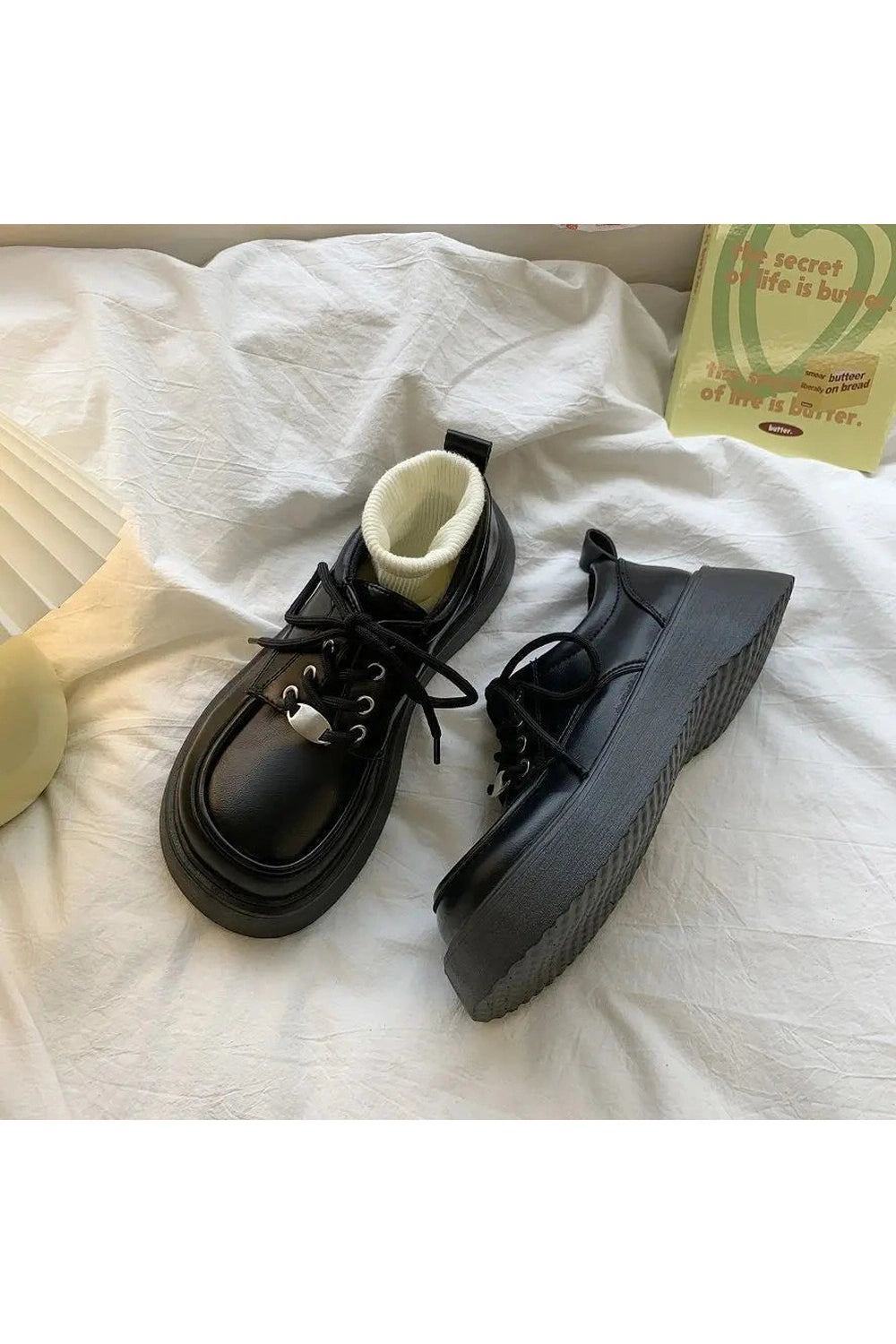 Dark Cottagecore Chunky Platform Shoes cottagecoreclothes