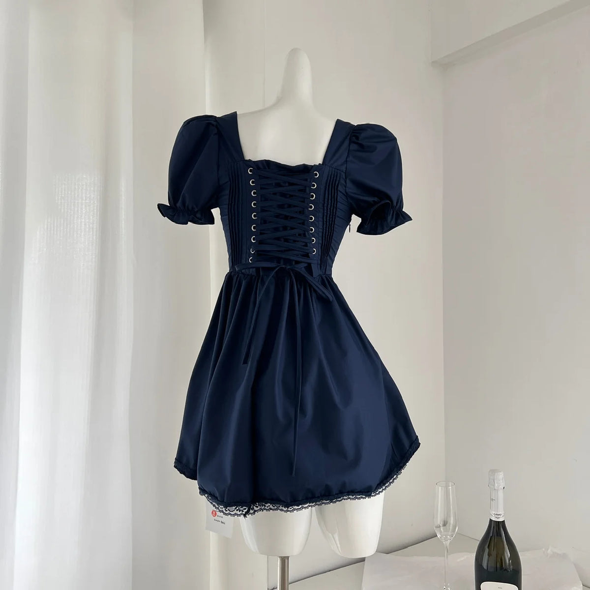 Dark Blue Gothic Princess Dress