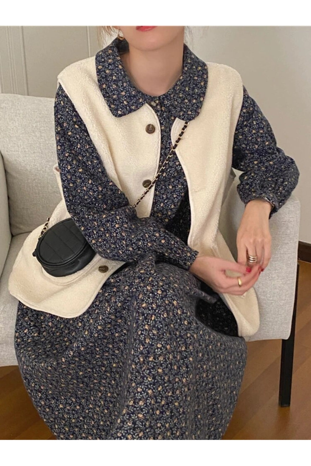 Elegant Maxi Shirt Dress cottagecoreclothes