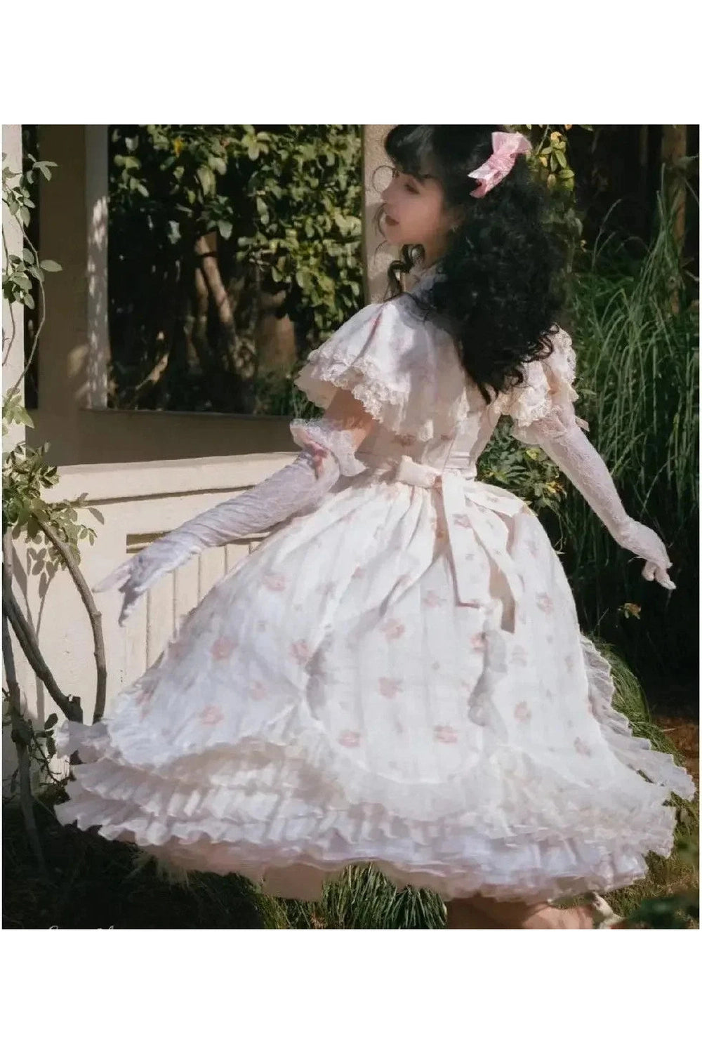 Blush Lace Whisper Dress cottagecoreclothes