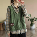 Sleeveless Knitted Vest Top