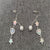 Fairy Core Pearl Drop Star Earrings