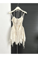 Spaghetti Strap Ballet Mini Dress