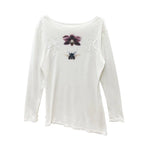 Fairycore Butterfly Print Long Sleeve T-Shirt