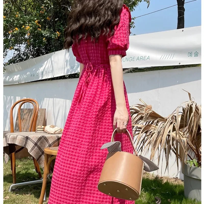 Cottagecore Peter Pan Collar Dress