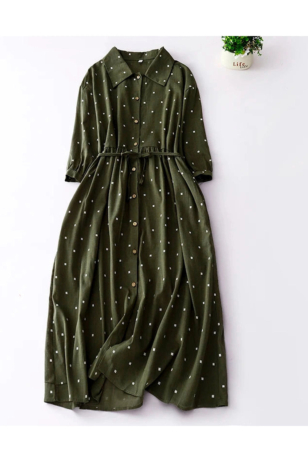 Vintage Green Dress