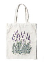 Floral Canvas Tote Bag