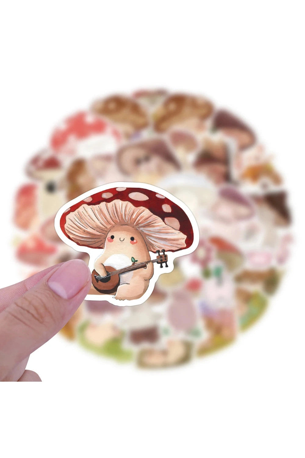 Goblincore Mushroom Friends Sticker Pack cottagecoreclothes