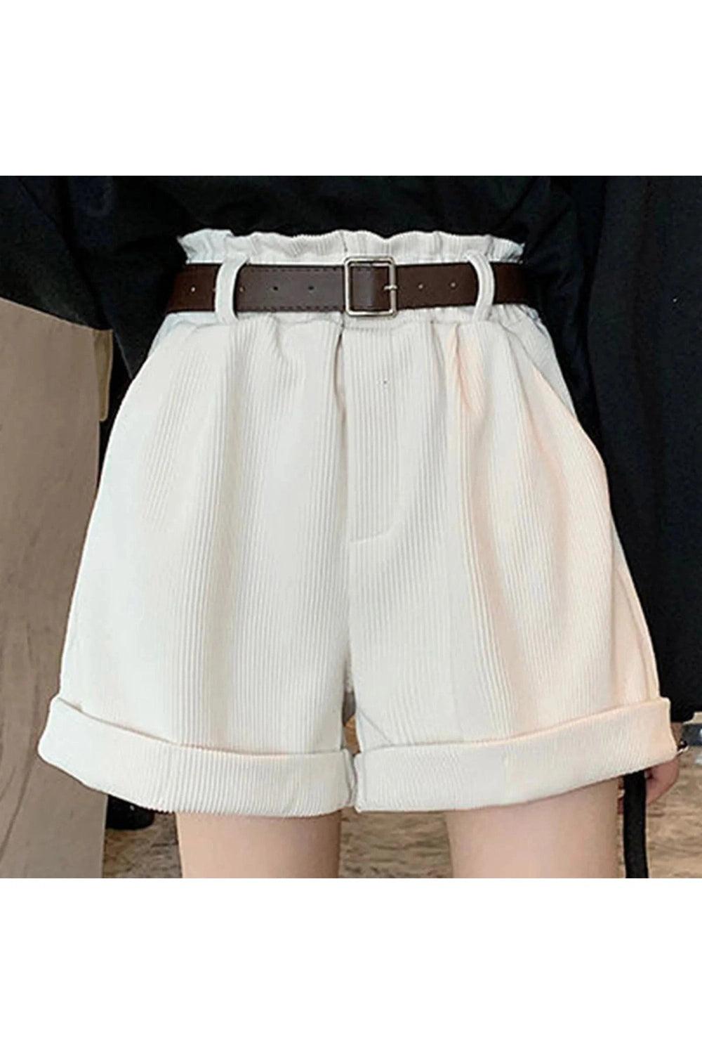 Trio of Chic High-Waisted Shorts