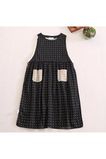 Polka Dot Dress Pinafore