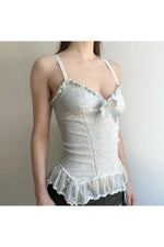 Ruffled Bow Fairy Top