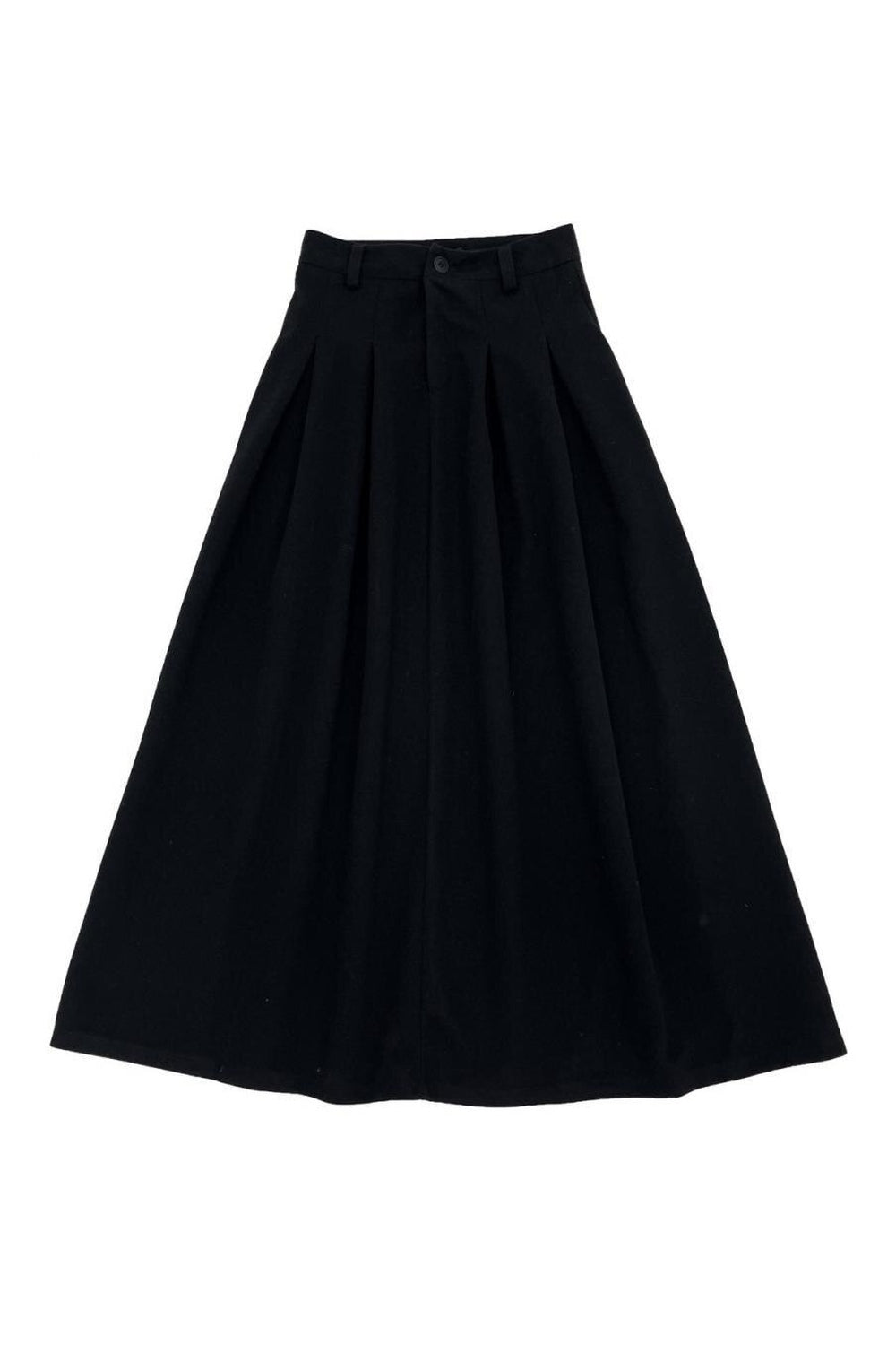 Pleated Midi Skirt