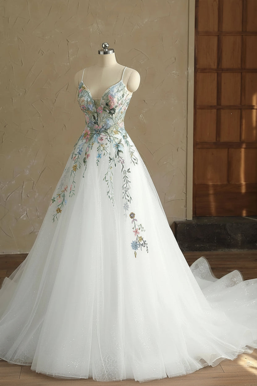 Fairycore Tulle Ball Gown Dress