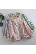 Picnic Lace Ruffle Blouse Collection